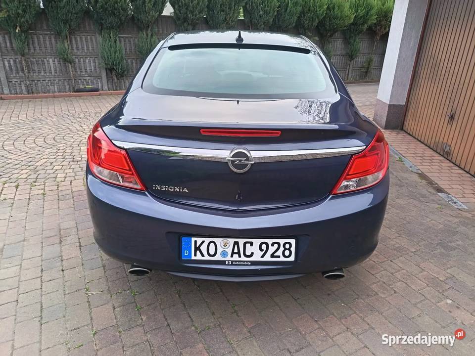 Opel Insignia 220 koni Manual benzyna 20 turbo Samochody osobowe Częstochowa sprzedam
