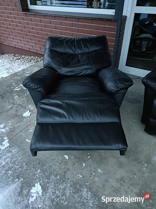 Sprzedam wypoczynek 311 ze skóry Komplety wypoczynkowe Konin