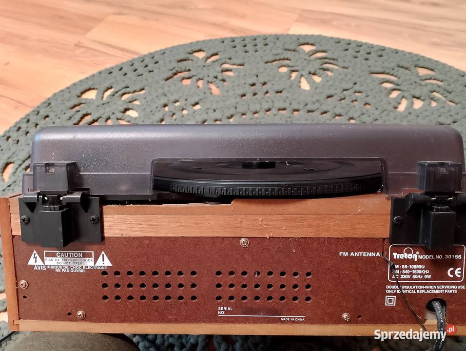 Gramofon z radiem i głośnikiem Sokołów Podlaski sprzedam