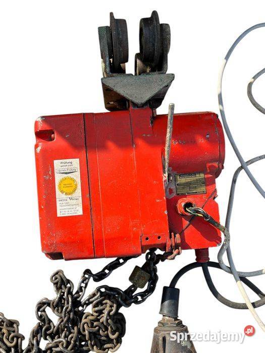 Wyciągarka Elektryczna Łańcuchowa 12mmin 380V Tuliszków
