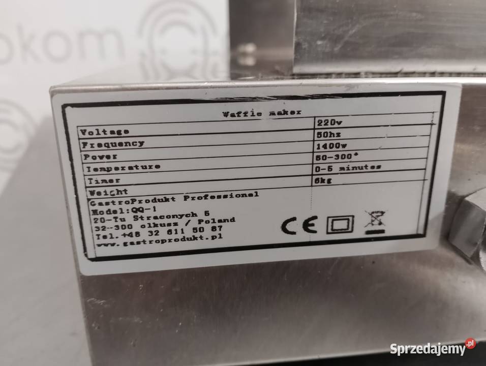 Gofrownica bąbelkowa BUBBLE WAFFLE