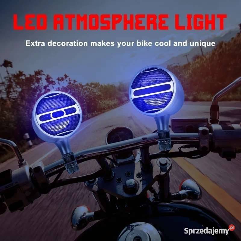 Radio Motocyklowe Głośnikami fm usb Bluetooth Kłomnice