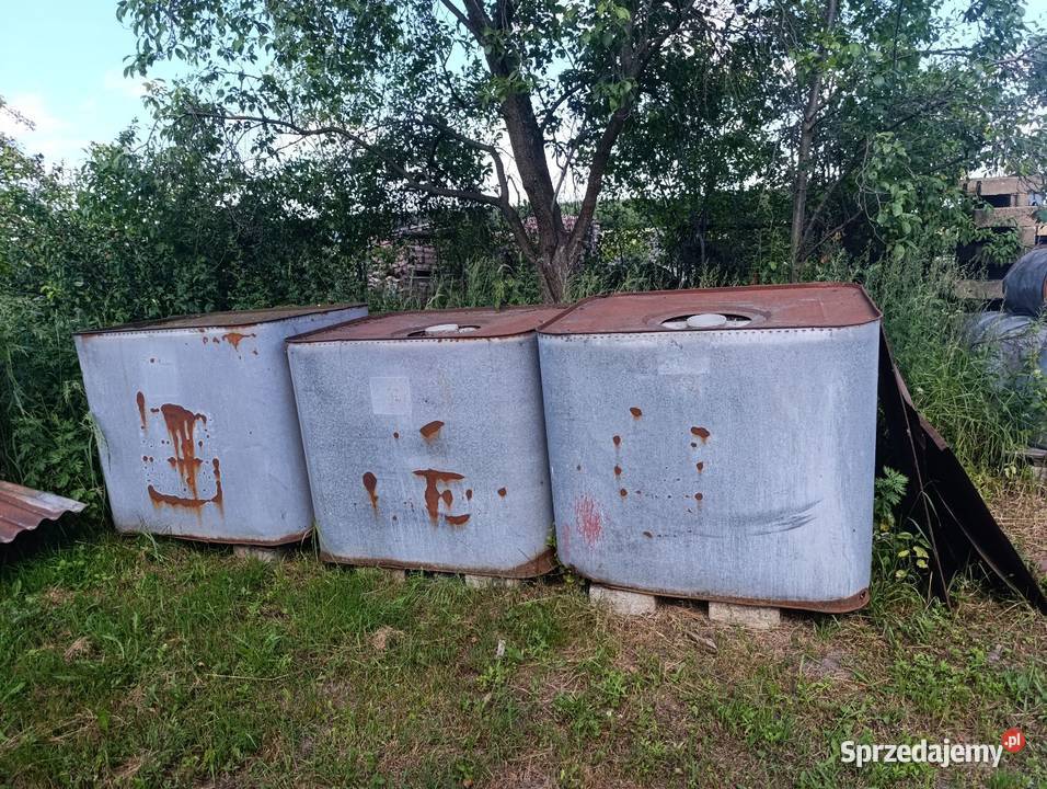 3 sztuki zbiorników na wodę Mauzer Narzędzia