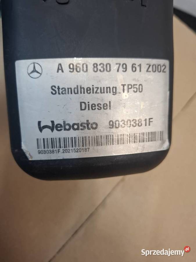 Webasto Thermo Pro 50 Mercedes Actros Kalisz