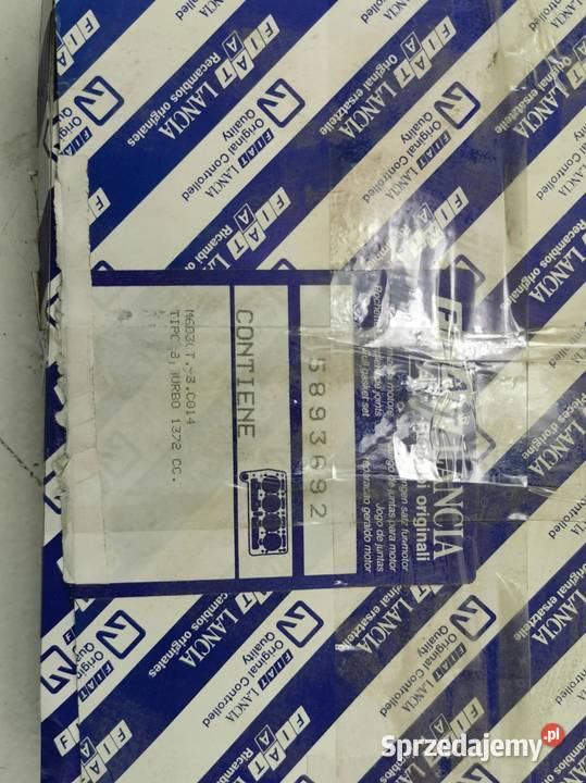 ZESTAW USZCZELEK SILNIKA FIAT PUNTO 14 GT TURBO Turbosprężarki Części samochodowe