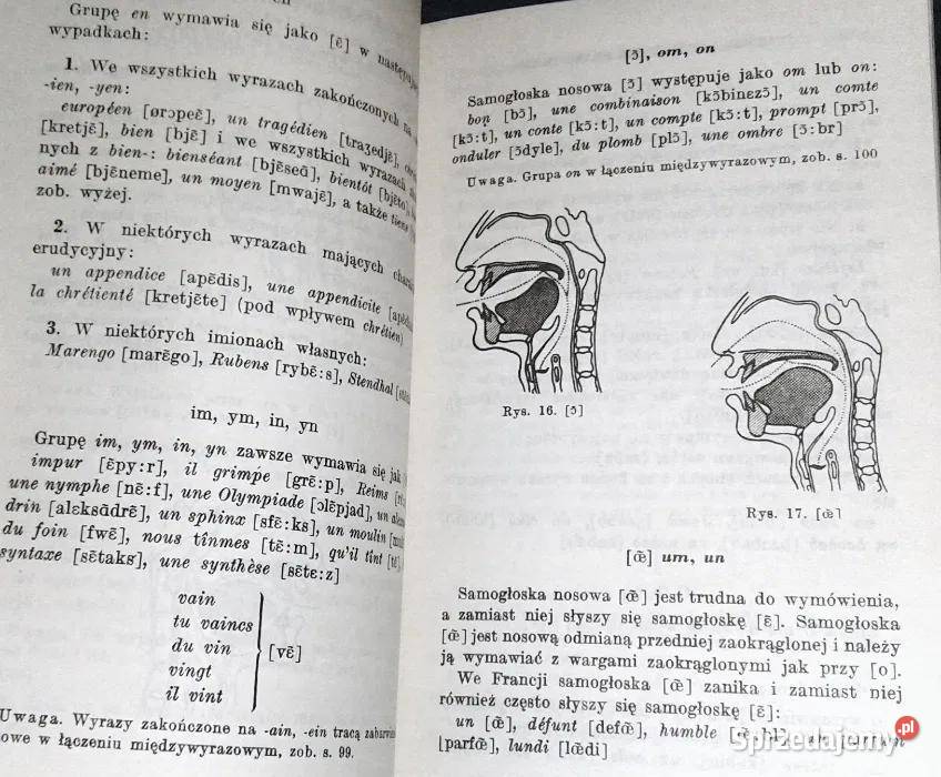 Zarys gramatyki francuskiej Henryk Łebek Chełm sprzedam