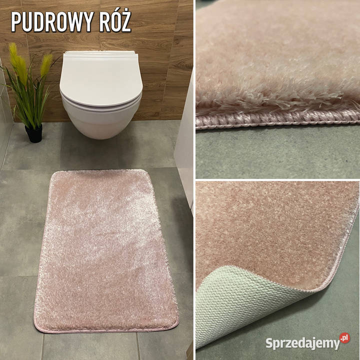 DYWANIK ŁAZIENKOWY 50X80 SANTA PUDROWY RÓŻ Białystok