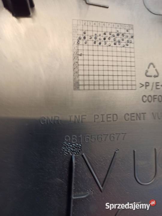 OSŁONA SŁUPKA PRAWA BERLINGO IV 9816567577 osobowe dolnośląskie