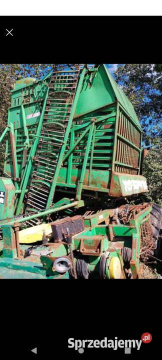 Kombajn do buraków Stoll v 202 Pławanice