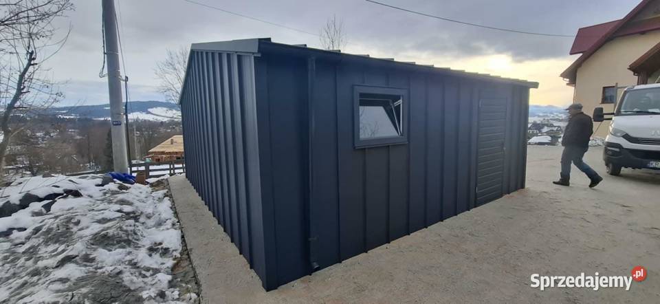 Garaż blaszak 6x6 Jarocin