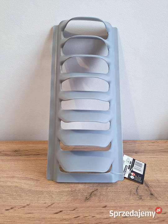 Stojak na talerze pokrywki nowy szary ociekacz Krosno