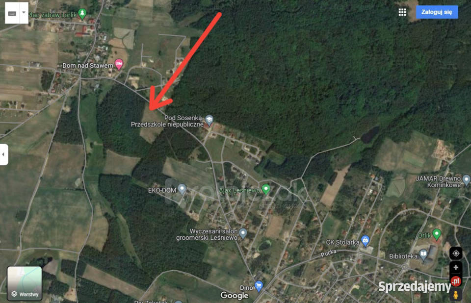 Działka 1041m2 Domatowo