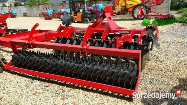 Brona talerzowa 30m wał daszkowy TIGER II Nysa