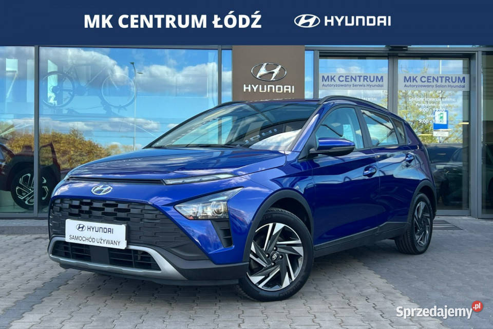 Hyundai Bayon 10TGDI 100 6MT Smart Salon Polska komputer pokładowy Bayon Piotrków Trybunalski sprzedam