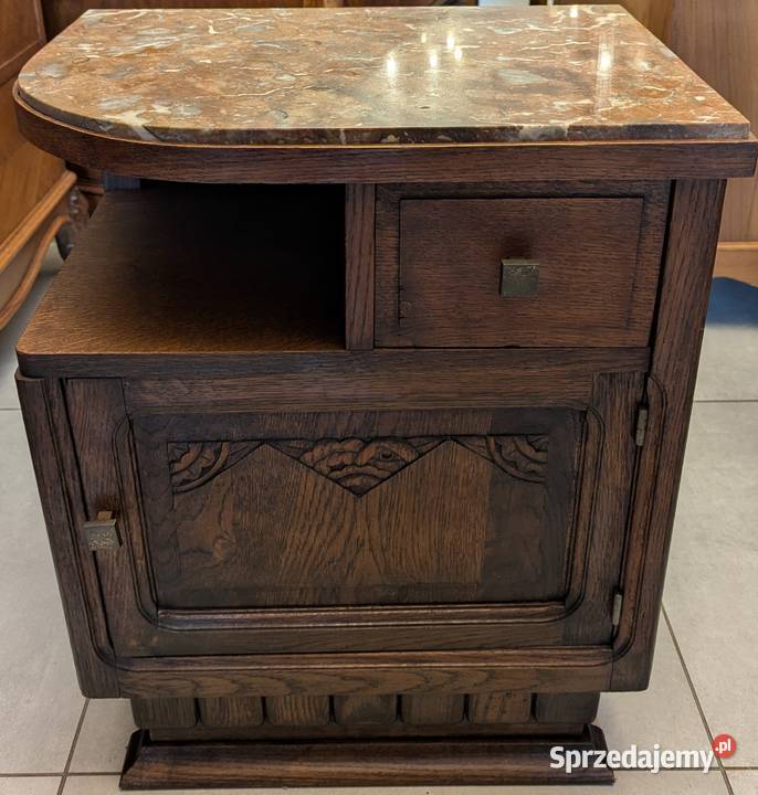 Piękna dębowa szafka art decosklep Dąbrowa śląskie