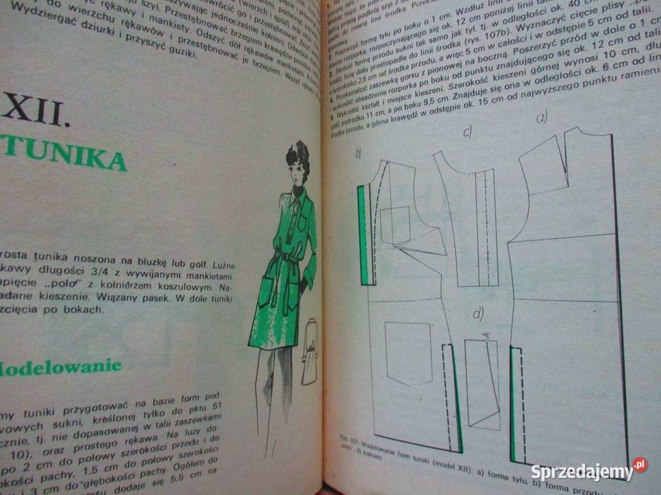 Poradniki krawiectwo dziewiarstwo tkactworobótki Łódź