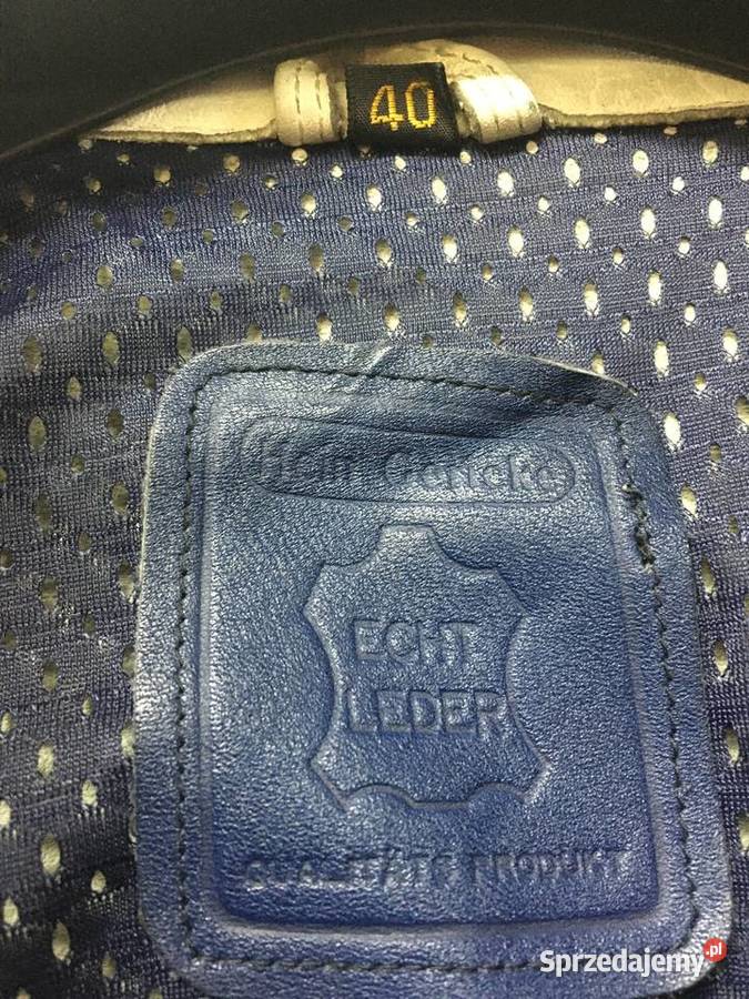 STARY KOSTIUM SKÓRA NA MOTO Grodków