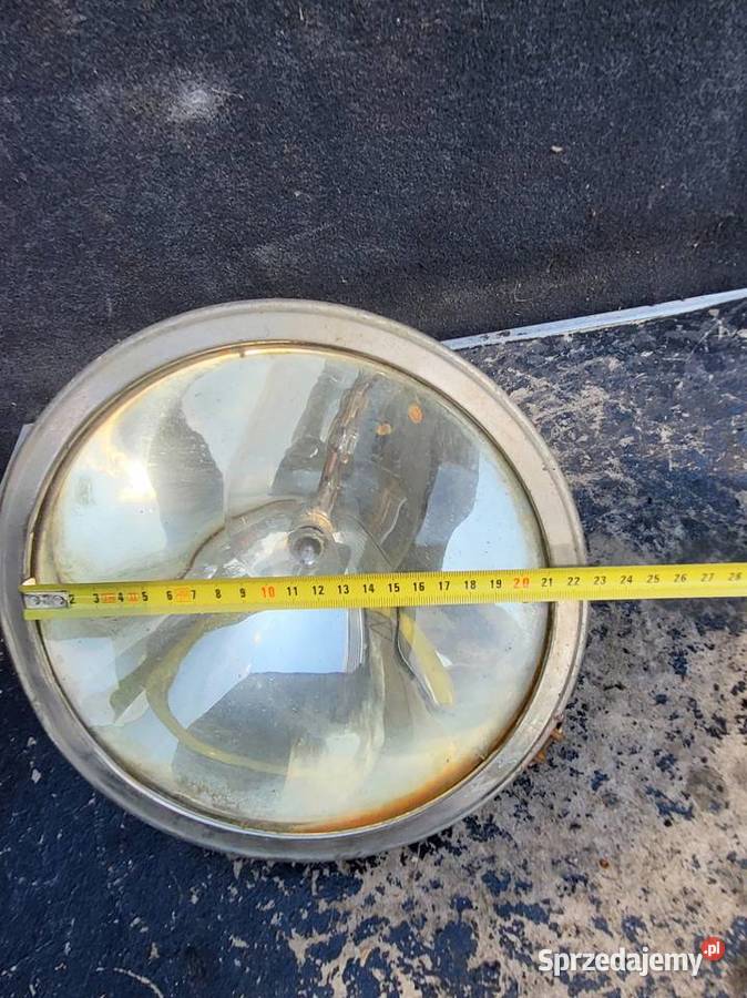 LAMPY PRZÓD SZKŁO 210mm BMW DKW OPEL MERCEDES Klosze Rybnik