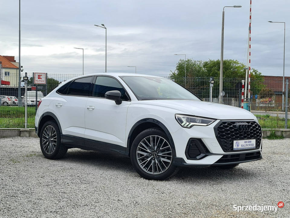 Audi Q3 Sportback Salon IWł Navi Kamera Grzane światła do jazdy dziennej wielkopolskie