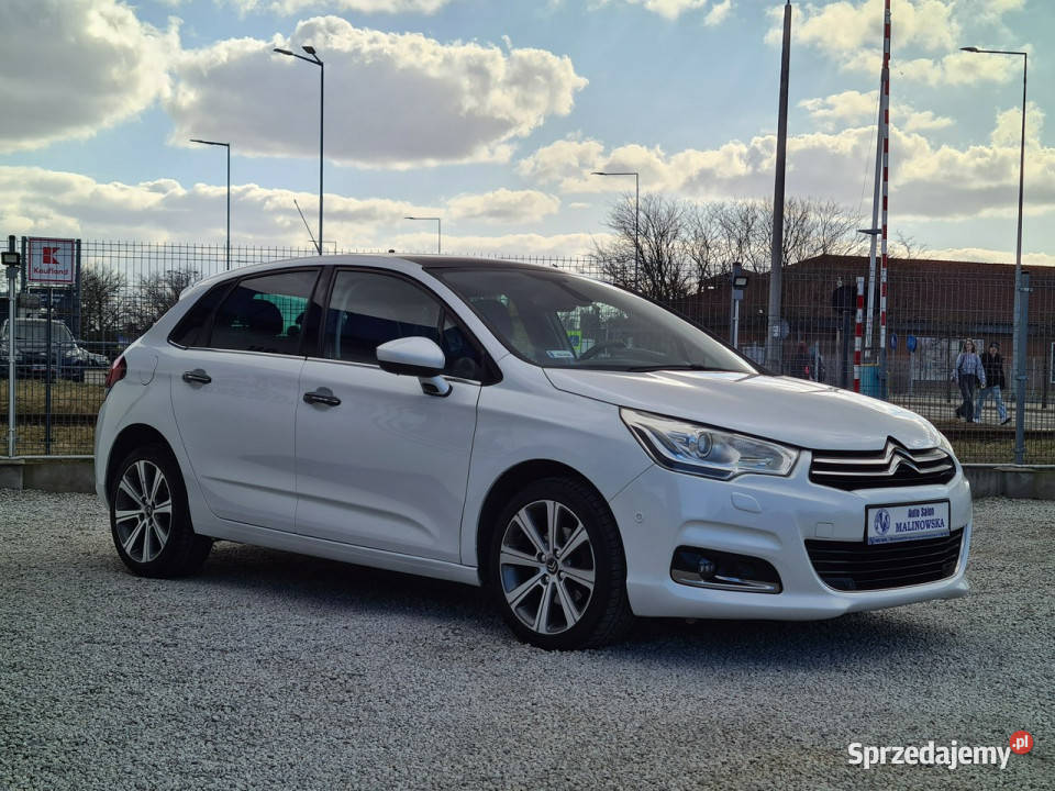 Citroen C4 SzklanyDach Navi Xenon 2xPDC Półskóry elektryczne lusterka Wągrowiec
