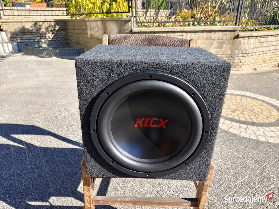 Skrzynia basowa bassowa subwoofer tuba Kicx Niegowonice