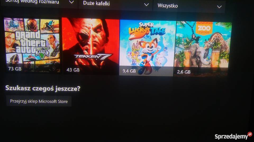 Xbox One 500gb Kinect Gry GTA 5 TEKKEN 7 Pabianice sprzedam