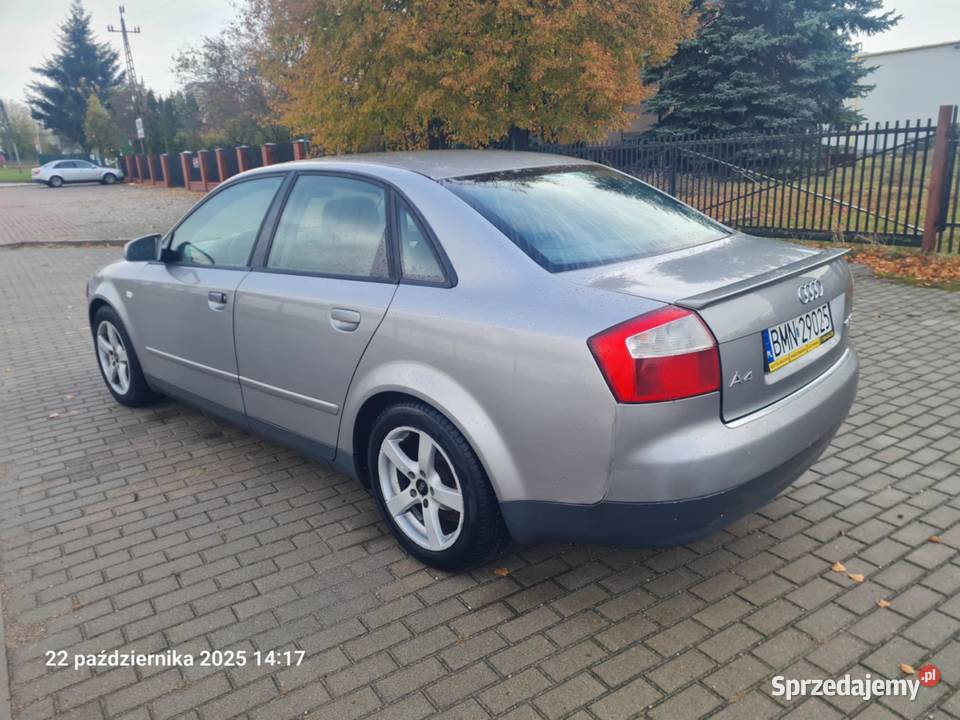 AUDI A4 ładna długie opłaty 2003r 130KM Grajewo