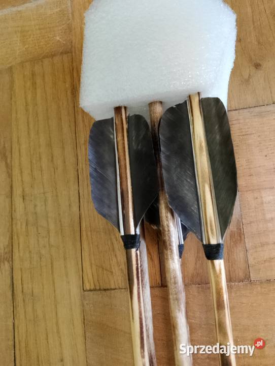 Drewniane strzały do łuku ręcznie robione Dębica