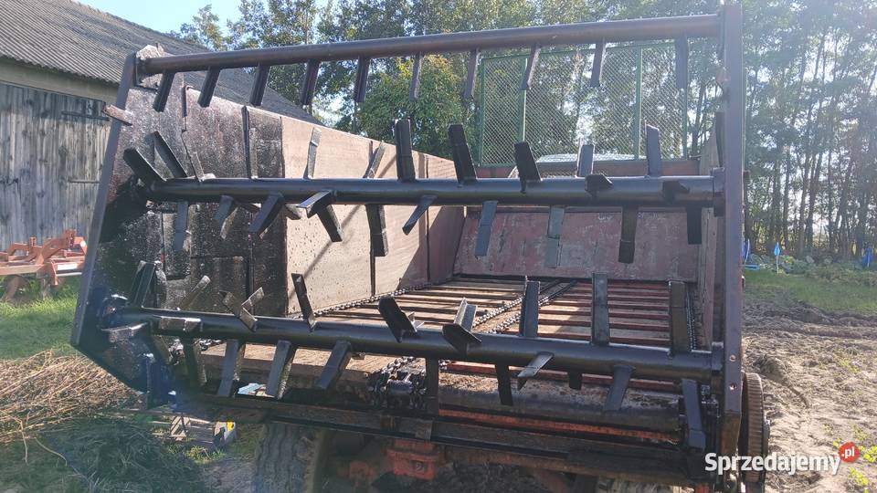 Rozrzutnik obornika ośki tandem łódzkie Zadąbrowie-Rudunek