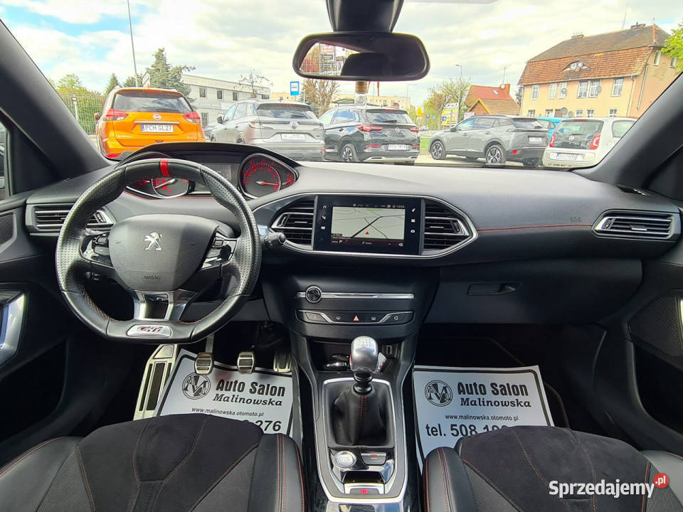 Peugeot 308 GTI 262 Navi 2xPDC Półskóry Full Led manualna Wągrowiec