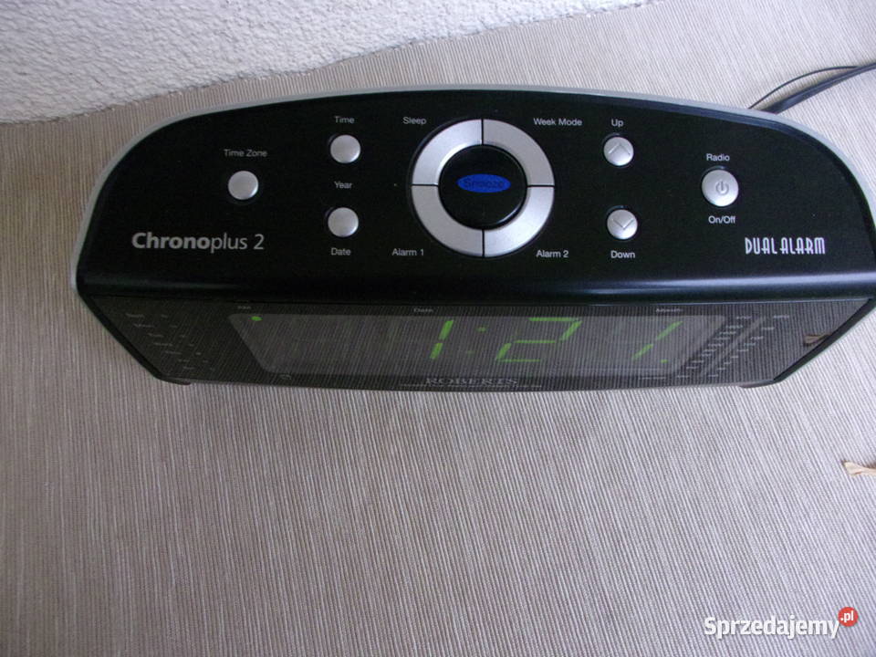 Radio Chronoplus 2 Podwójny radiobudzik FMMW Warszawa sprzedam