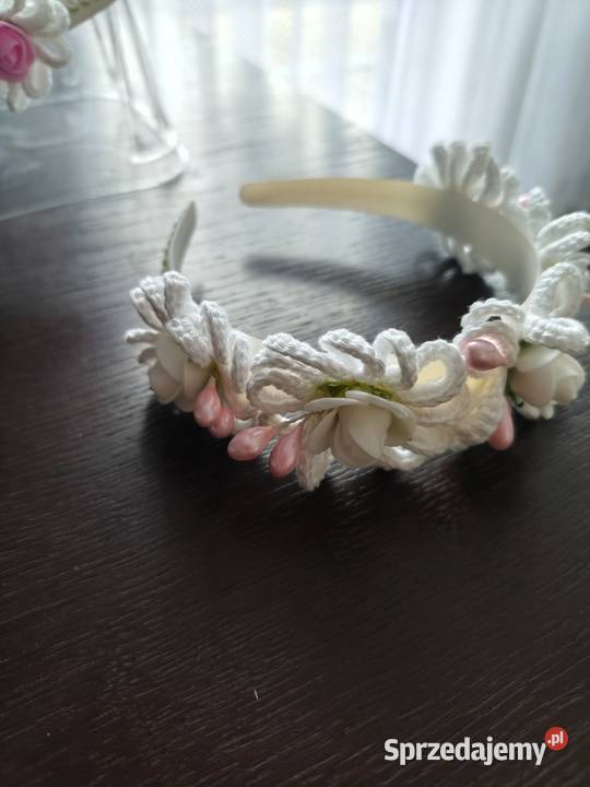 Opaska do włosów na bazie plastikowej opaski Dębica sprzedam