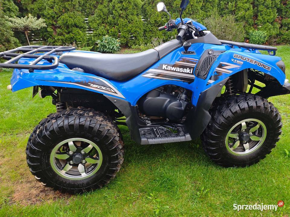 Kawasaki Brute Force KVF 750 zarejestrowany warmińsko-mazurskie Nowe Miasto Lubawskie