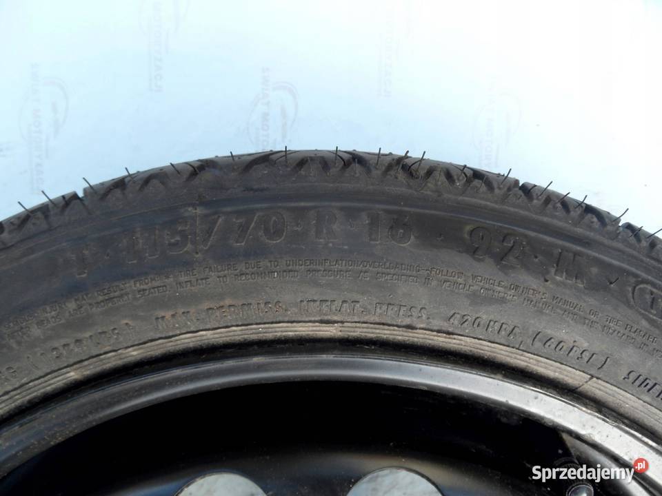 OPEL VECTRA C koło dojazdowe 1157016 92M 5x110 sprzedam