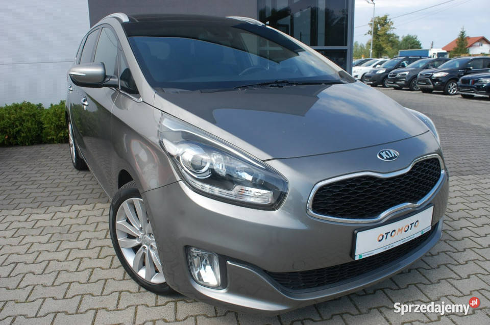 Kia Carens AutomatKamera7osobowy IV 2013 światła do jazdy dziennej podkarpackie Dębica sprzedam