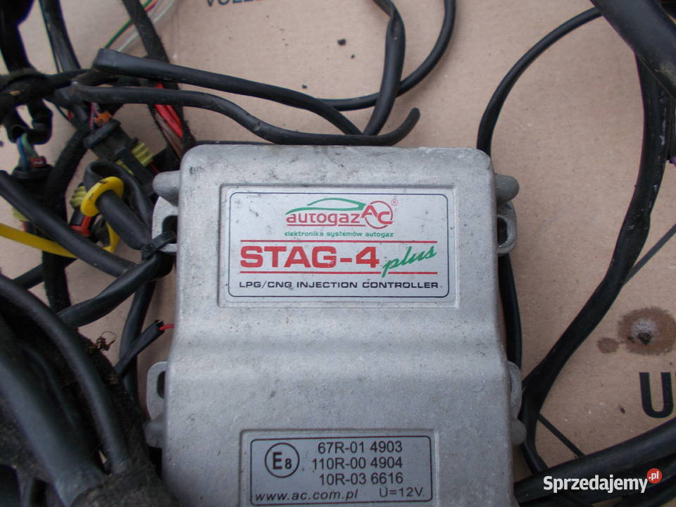 instalacja gazowa sekwencja LPG STAG4 plus Zamość