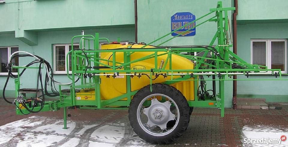 Skotarek Opryskiwacze Polowe Ciągane 1500l 15m nieuszkodzony Kuźnica Zbąska