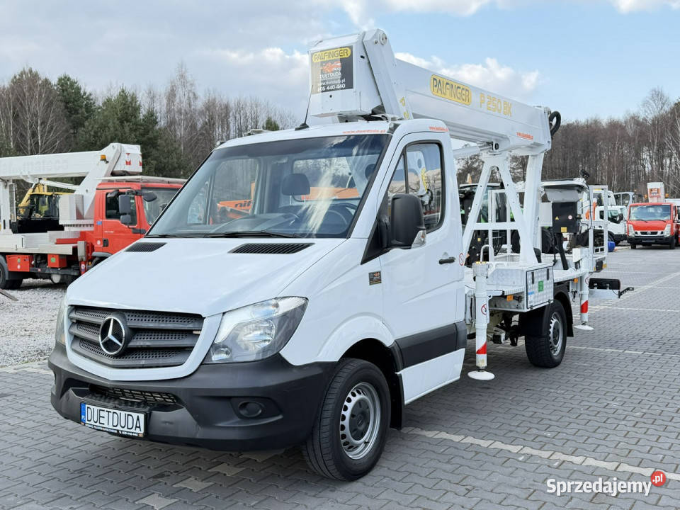 Mercedes Sprinter Podnośnik Koszowy 25m Widełki