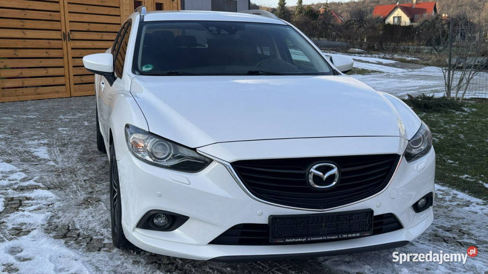 Mazda 6 20 SKYACTIV 165 z Niemiec Biała perła Strzegom