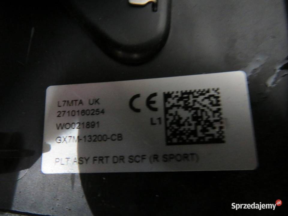 OSŁONA PROGU PRAWY PRZOD R JAGUAR XE GX7M13200CB lubelskie