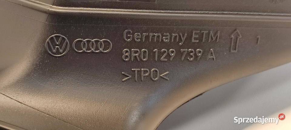 AUDI Q5 8R RURA DOLOT POWIETRZA 8R0129739A