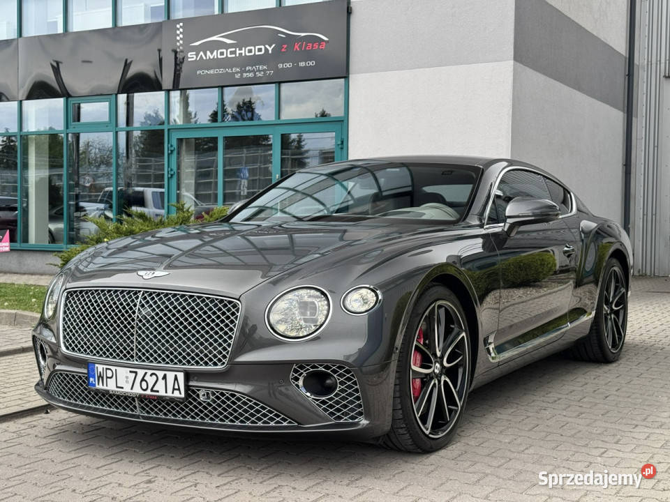 Bentley Continental GT 60 W12 635 Bezwypadkowy nawigacja Węgrzce