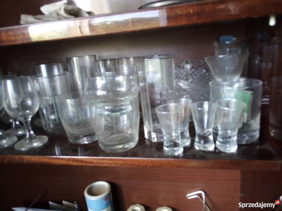 Wyprzedaż różności kieliszki kielichy przezroczysty mazowieckie