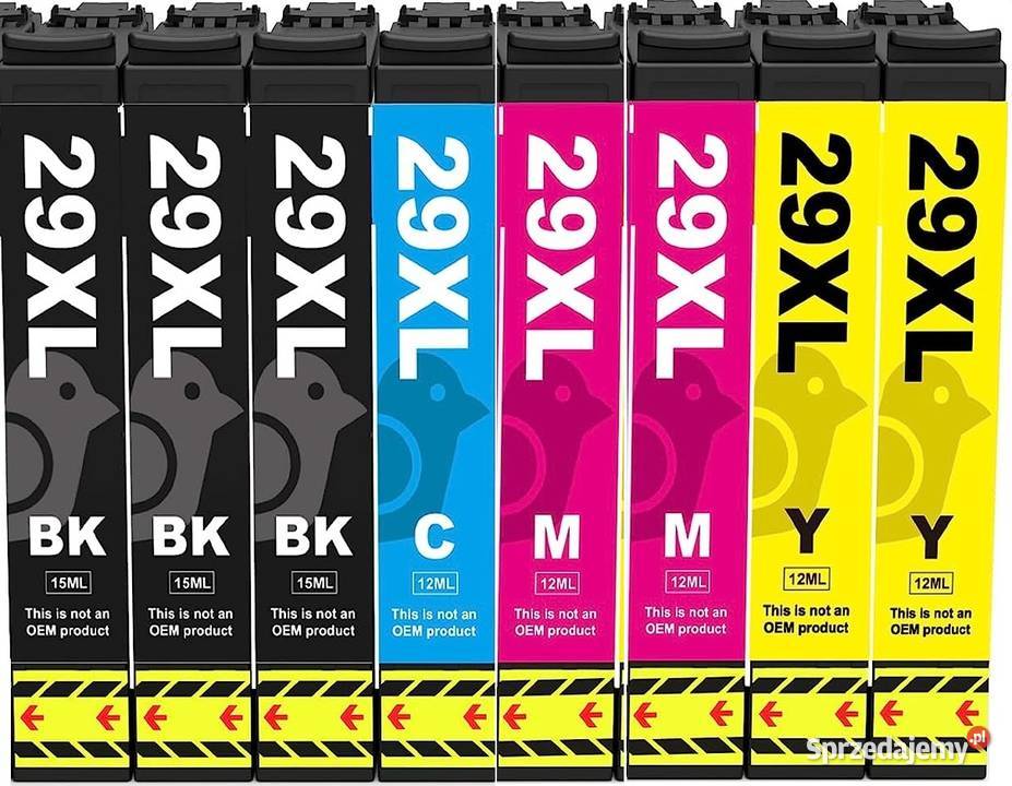 8x Tusz do drukarki Epson 29XL T2991 T2992 T2993 Drukarki i skanery Gaszowice