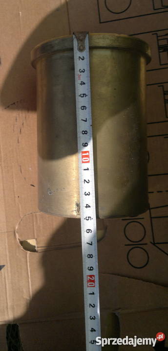 Tuleja mosiądz brąz waga ok 4 śląskie Dąbrowa Górnicza