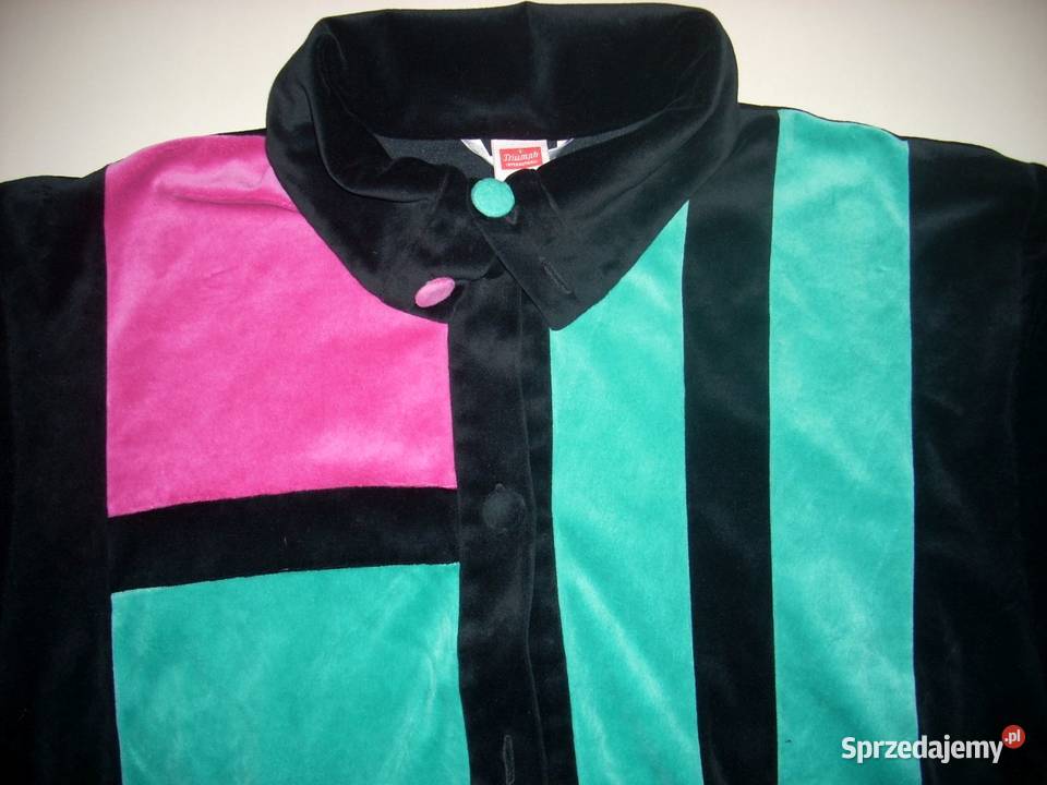 Triumf Bluza welurowa Zapinana 40