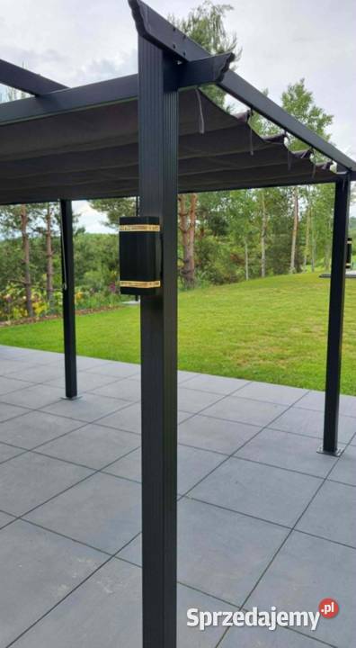 Pergola Aluminiowa 6x3 z dachem składanym Danków