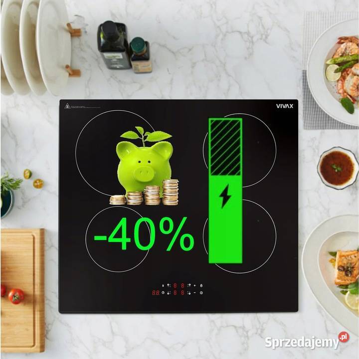 Płyta indukcyjna do zabudowy 60 Vivax BH04MIN Skawina