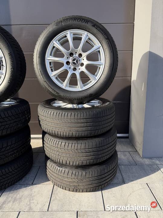 Felgi z oponami Mercedes C klasa nowe Opony i felgi Pieńsk