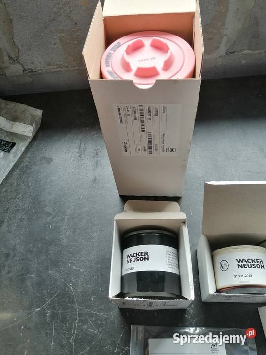 Zestaw filtrów do walca Wacker RD25 i Rd28 Hamm Części do maszyn budowlanych śląskie Cieszyn